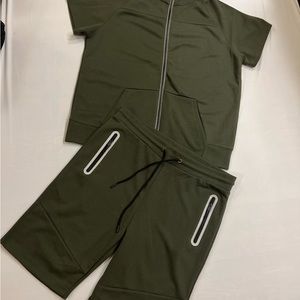 Men’s Zipper Sports Set